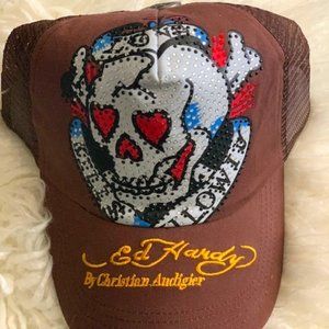 Ed Hardy trucker hats by Christian Audigier